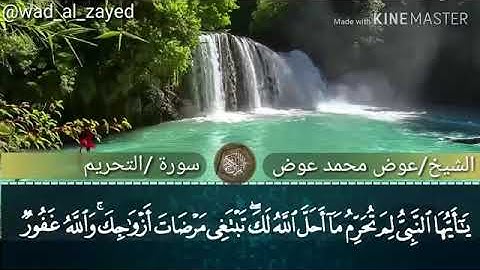 جديد ، سورة التحريم للقارئ الشيخ |عوض جبرة السوداني تلاوة ممتعة