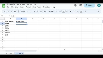 How to convert a String to Proper or Camel Case in Excel?