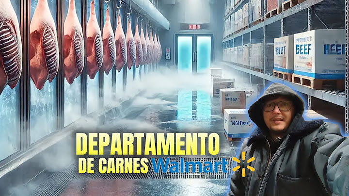 ASÍ ES UN DIA DE TRABAJO EN EL DEPARTAMENTO DE CARNES DE WALMART DE USA