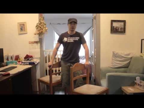 Workout Routines - Chair Dips Home Gym (At Home Workouts)