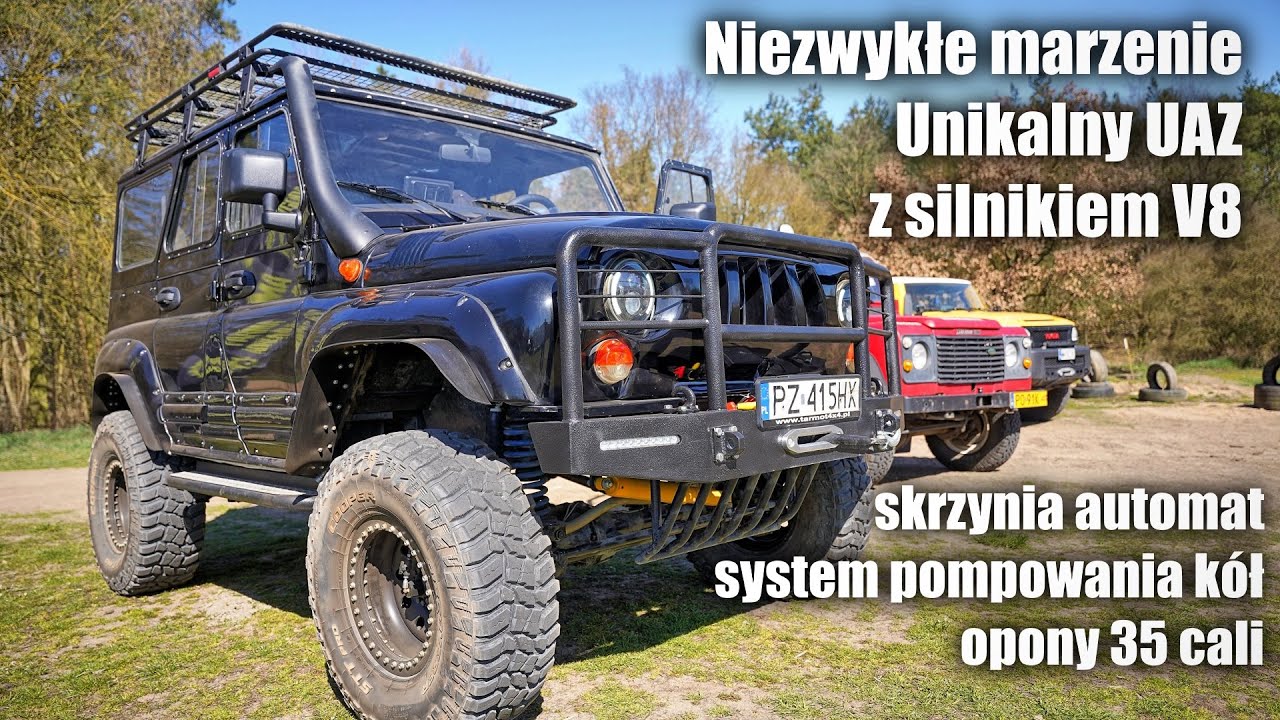 Niezwykłe marzenie czyli unikalny UAZ z silnikiem V8