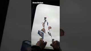 Pov Strong Winds Shaking The Tower Crane   Real Operator Experience
