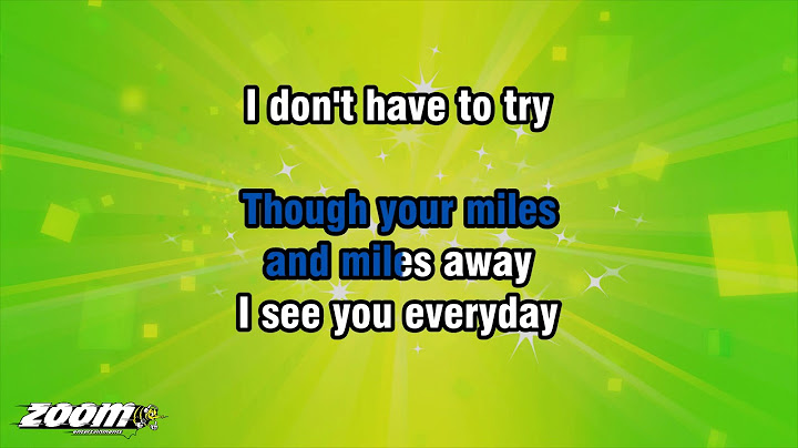 Together in Electric Dreams Karaoke version - Karaoke performance video thumbnail