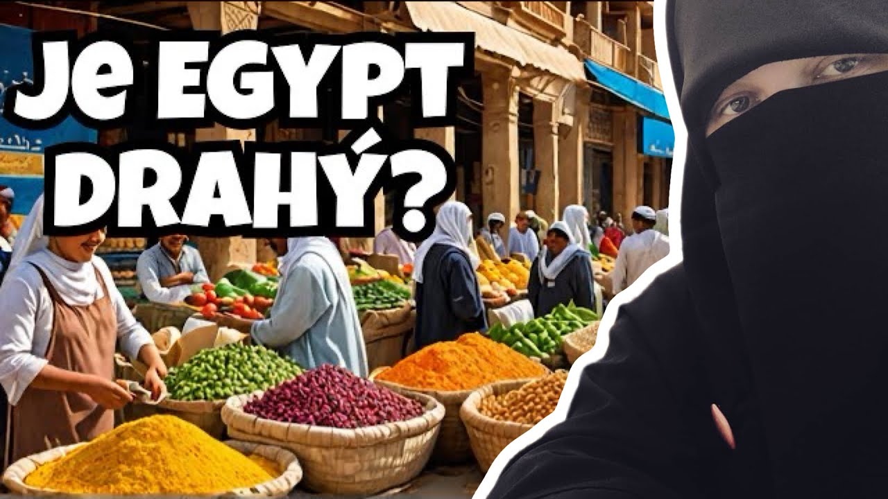 Kolik stojí potraviny v Egyptě ? Pojďte se  mnou na nákupy ❤️🇪🇬🥐