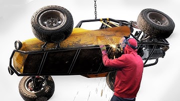 How to make Buggy from PUBG. Chair, steering column, reducer. Part 5