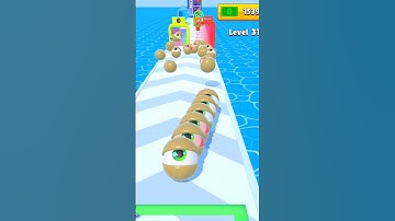 Eyeball Stack Run Game Part 715 | GamingShorts | Shorts | Mobile Games