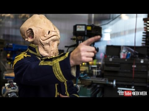 Making Adam Savage's Admiral Ackbar Cosplay Costume (Geek Week!)