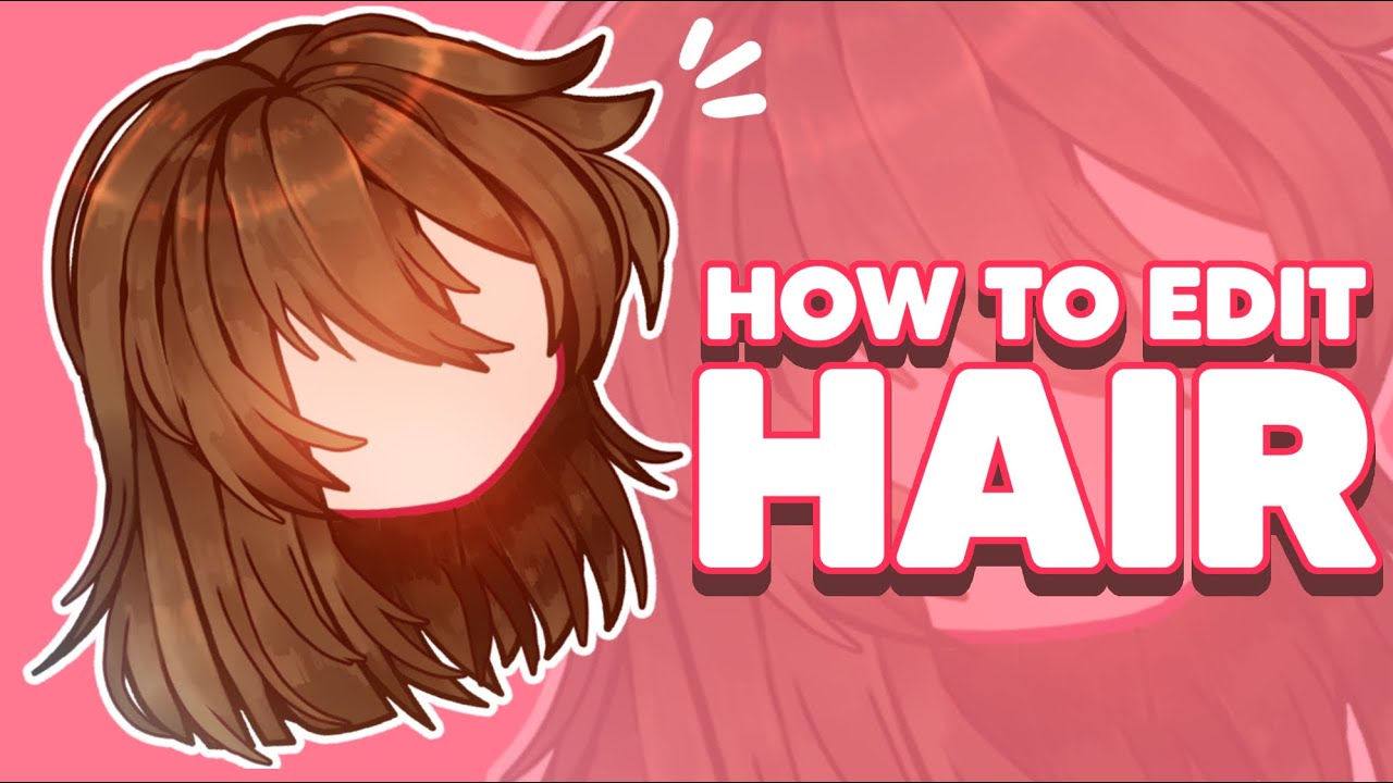 How to SHADE/EDIT Gacha Hair - voice over 