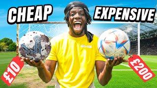 I Tested VIRAL Cheap vs Expensive Football