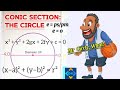 GMAETS —41 is live! EQUATION OF CIRCLE || CONIC SECTION PART 1 || RADIUS & CENTRE COORDINATES