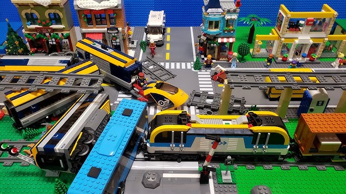 LEGO CITY Cargo Train Animation - YouTube