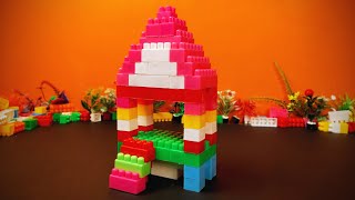 Satisfying Bed House Build 🛏️ | Block House | Real ASMR Sounds | DIY Lego-Style Block Architecture