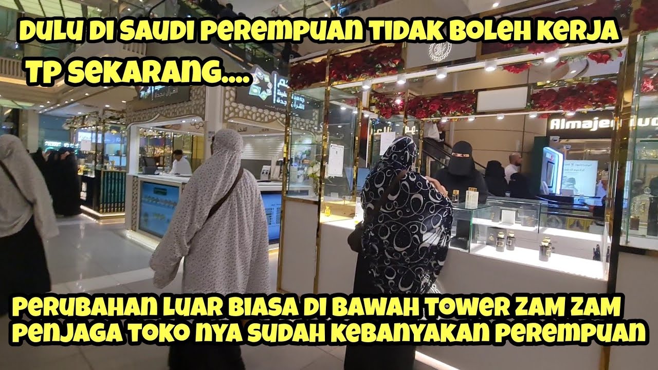 PERUBAHAN YG LUAR BIASA, SEKARANG PENJAGA TOKO DI BAWAH TOWER ZAM ZAM
