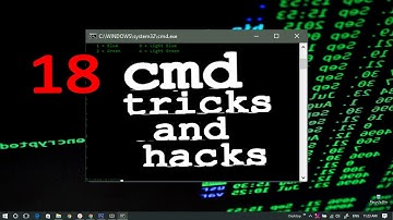 18 CMD Tips, Tricks and Hacks | CMD Tutorial for Beginners | Command Prompt | Windows 7/8/8.1/10
