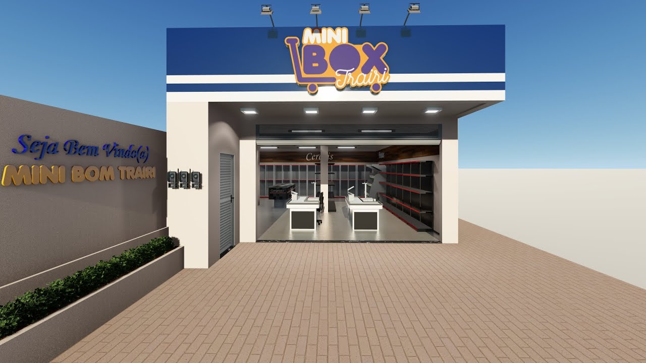 Mini Box Ponto Certo - Supermercado