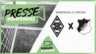 “Nochmal alle Kräfte mobilisieren” 🎙 PK vor dem Spiel: Borussia - TSG Hoffenheim