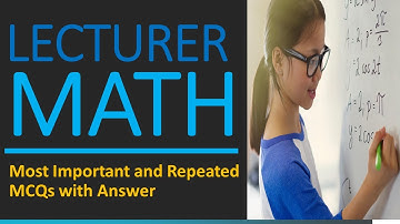 Lecturer Math  (most important and repeated mcqs) Part -1 |PPSC| |Studygroup786|