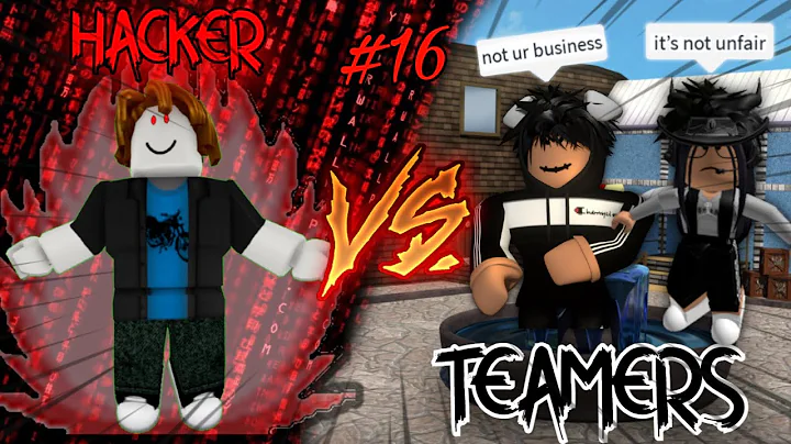 [MM2] Hacker Vs Teamers #16...(I SHOT HER IN GHOST) | Roblox
