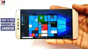 [In Hindi] How to Install and Run Windows XP/7/8/10 on Any Android Phone || Mr.Tricks Master