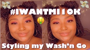 STYLING MY WASH N GO FEATURING MIELLE ORGANICS