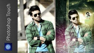 Photoshop touch Manipulation - How to Make Movie Poster - Ram Charan - Movie Poster(Andriod Mobile) screenshot 2