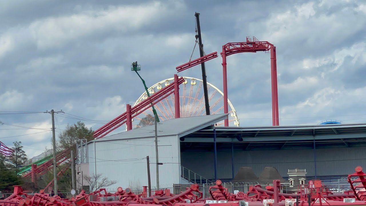 Kentucky Kingdom T3 demolished Updated Day 12 April 2024