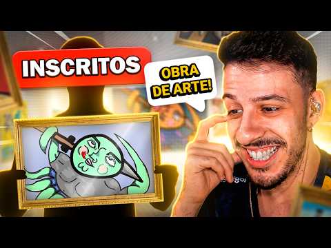 OBRAS DE ARTE DOS INSCRITOS! (ft. @Kellerzons e @Tibba041 )