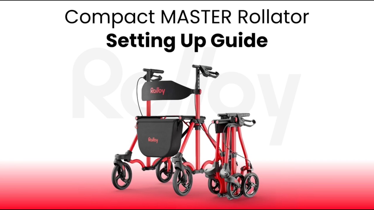 Compact Master Rollator II Setting Up Guide