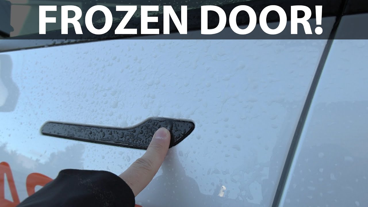 How to fix frozen door and charge port in Tesla Model 3 YouTube