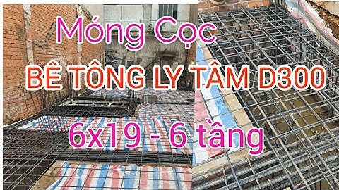 Xây Nhà Trọn Gói Vinhouses Thi công Móng Cọc Ly Tâm D300 nhà phố 6 tấm 6x19 ở quận Tân Phú