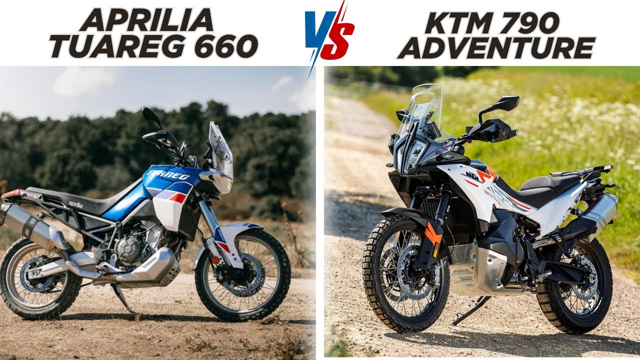 2025 Aprilia Tuareg 660 vs KTM 790 Adventure: Midweight ADV Comparison!