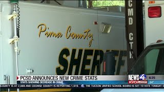 New statistics show that crime is decreasing in Pima County