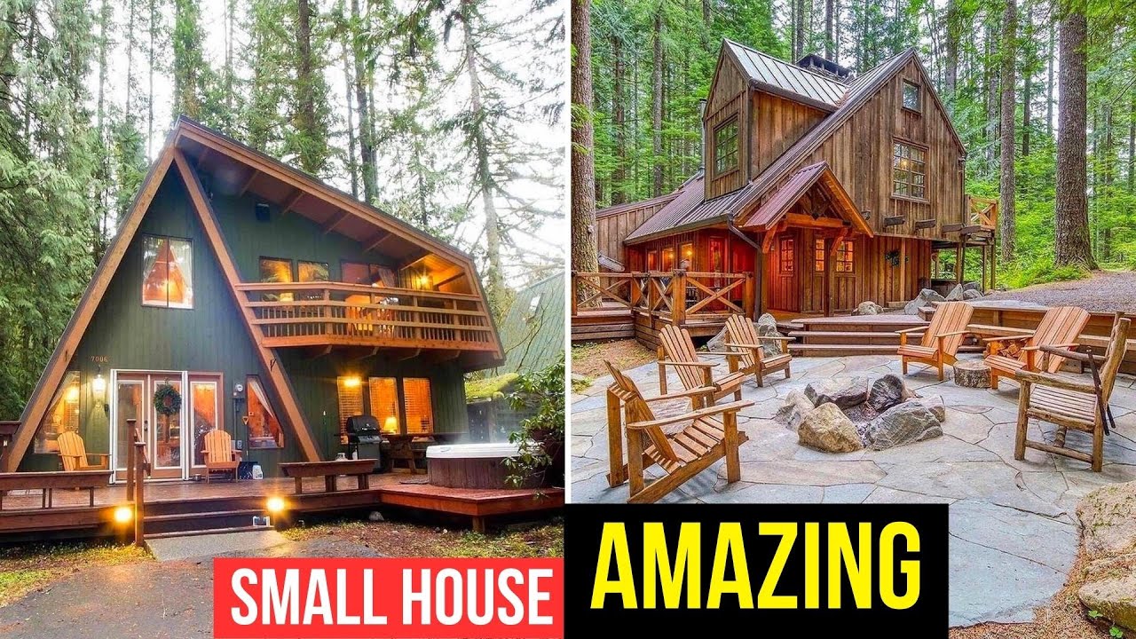 Top 7 Amazing Small House Ideas, Ideas For You..Build House In forest ...