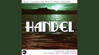Oboe Concerto No. 3 in G minor, HWV287 : II. Allegro