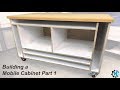 Building A Mobile Cabinet Part 1