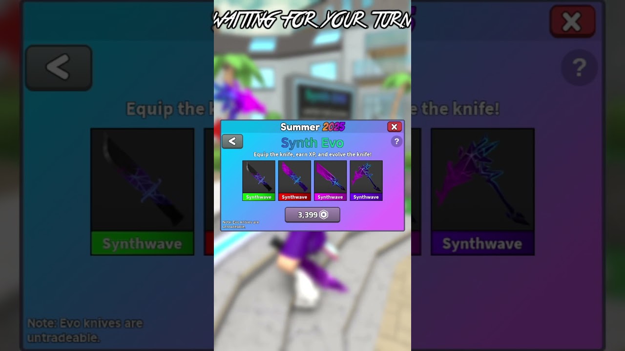 Buying the MM2 SUMMER EVO