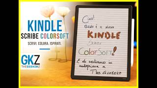 Nuovi Kindle Scribe e Kindle Scribe Colorsoft di Amazon, anteprima a Milano