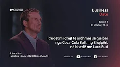 Business date, me presidentin e CCBS Luca Busi
