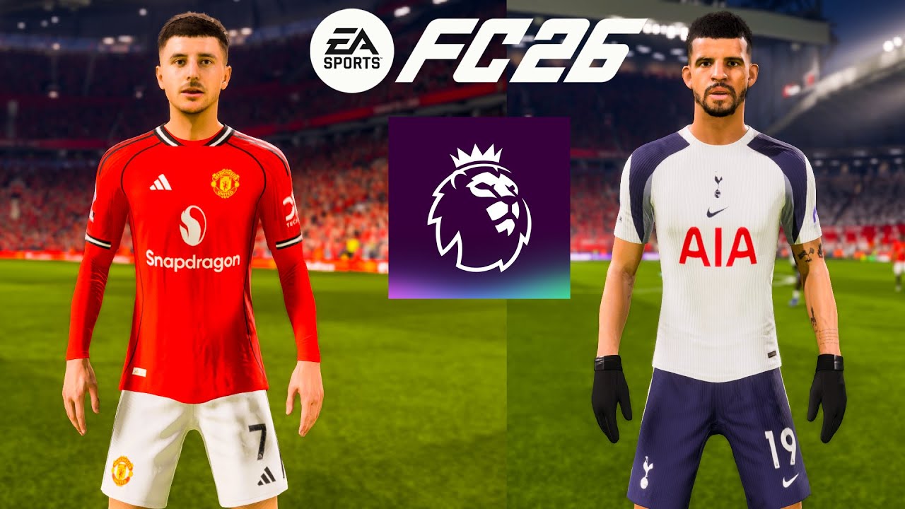 Manchester United Vs. Spurs | Premier League 25/26 Matchday 25 | FC 26 Full Game