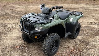 2022 Honda Rancher ES 420 4x4 Review & Specs!