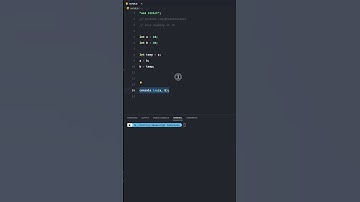 😎 COOL TRICK: Value swapping in javascript #javascript #programming #coding