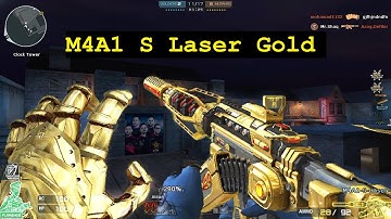 Crossfire NA 2.0 : M4A1 S Laser Gold - Hero Mode X - Zombie V4