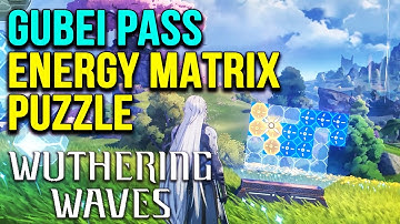 Gubei Pass (Central Plains) Energy Matrix Puzzle Wuthering Waves