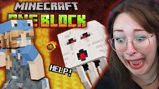 The One Block NETHER is truly horrifying...... | Minecraft One Block Series: Episode 7