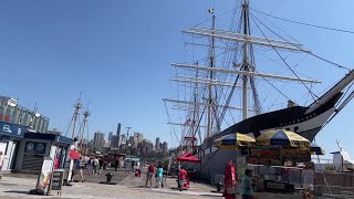 Step Aboard The 1885 Tall Ship Wavertree  IN NYC