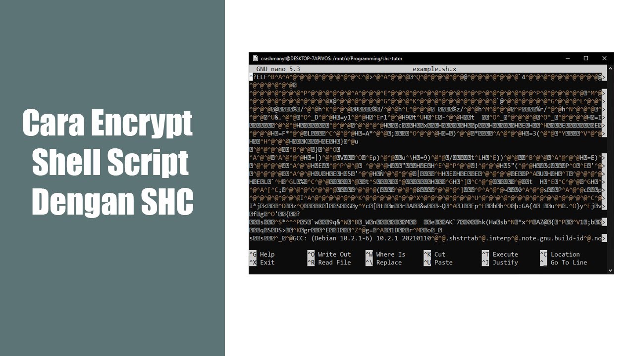 Why Jupiter encrypts Shell. Encrypt script