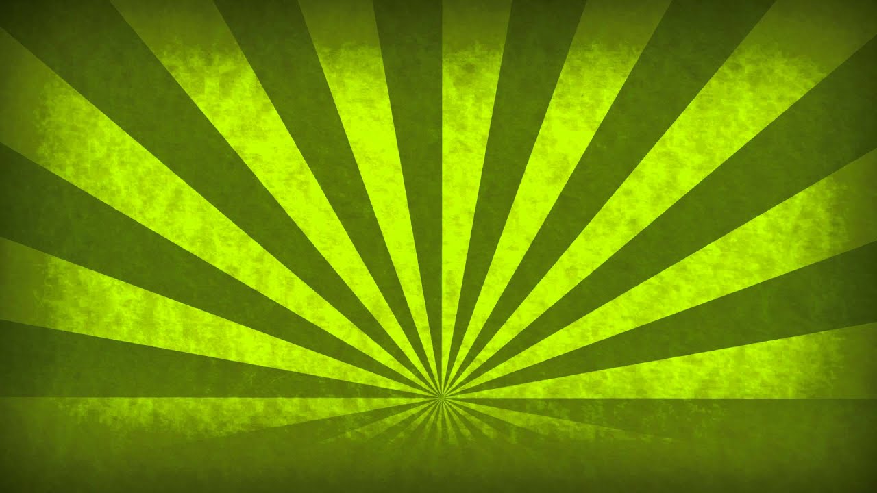 Rotating Sunbeams Green Abstract Motion Background Loop ...