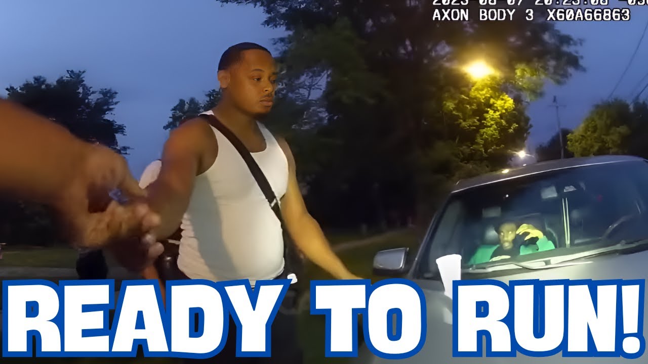Man Leads POLICE ON A WILD CHASE In The PARK! - YouTube