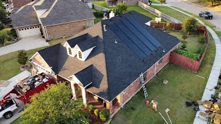 Solar Shingle Install in 42 seconds - Time Lapse Video