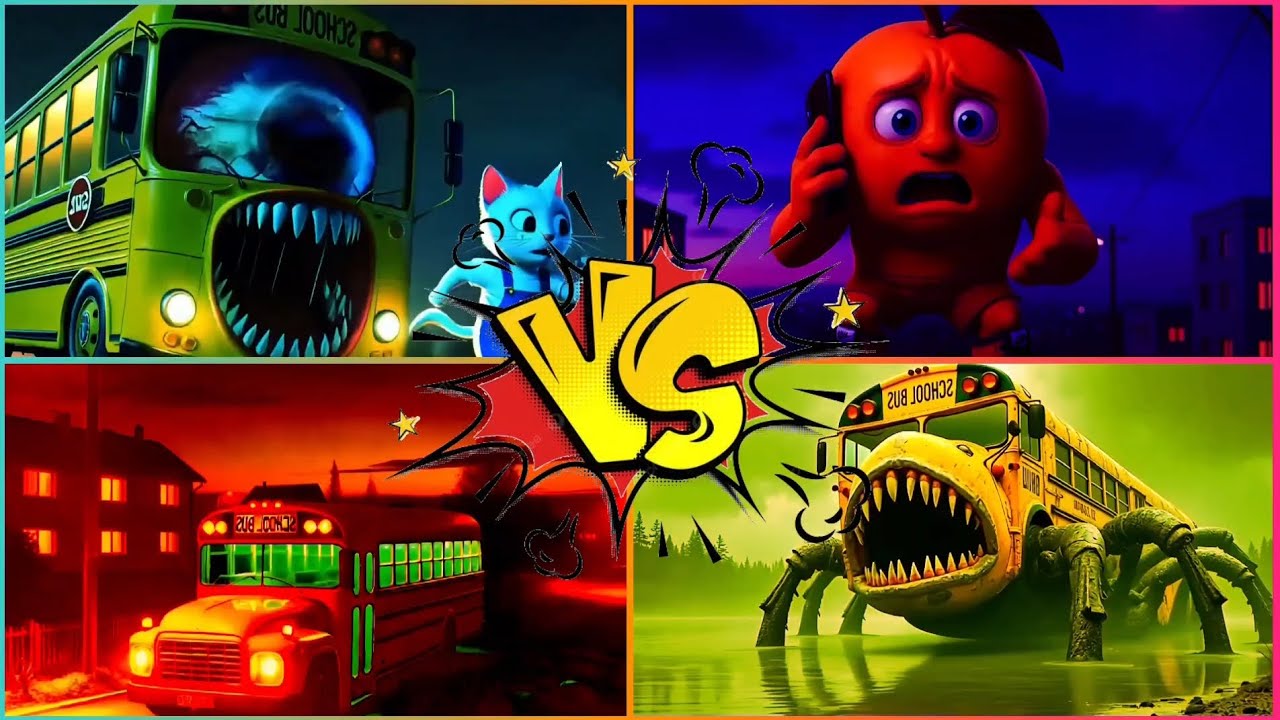 School Bus Eater Monster - Coffin DanceSong (COVER)#coffindancesong #coffindance#schoolbus